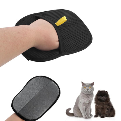 Pet Hair Removal Glove — Electrostatic Fur Remover for Sofa, Clothes & Car